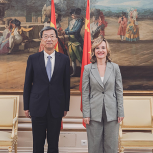 <strong>教育部部长怀进鹏出访西班牙</strong>